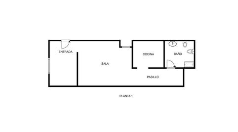 Foto 3 de Apartamento en venta en Sistrells, Badalona