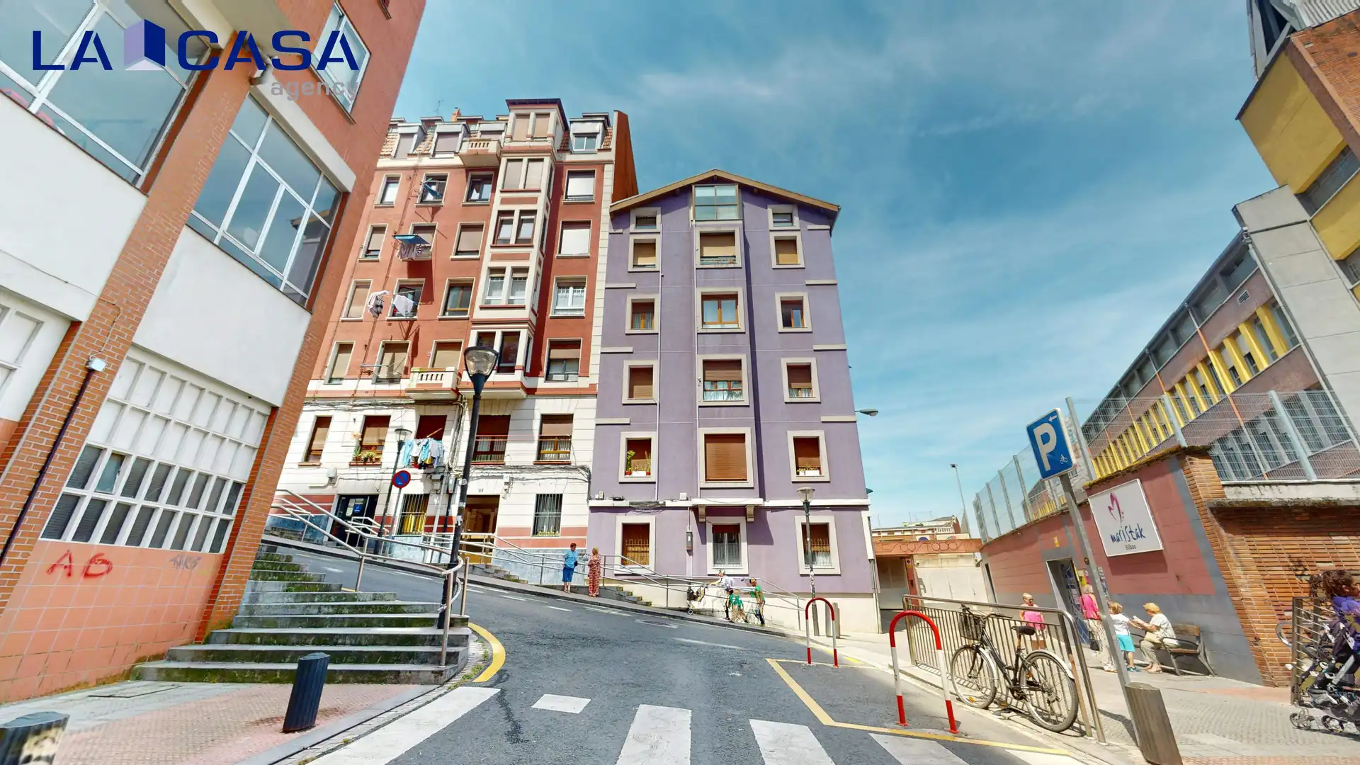 Vista exterior de Planta baja en venta en Bilbao  con Calefacción