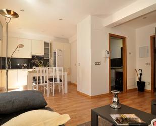Sala d'estar de Apartament de lloguer en A Guarda   amb Moblat i Es permeten mascotes