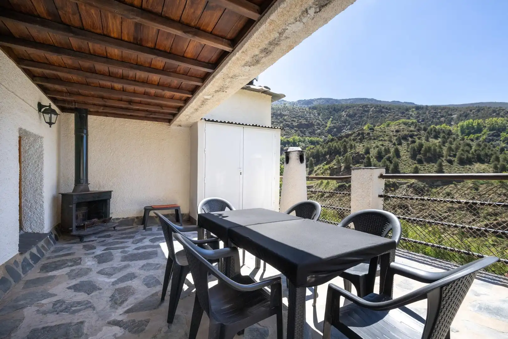 Terrace of Flat for sale in Trevélez  with Heating, Terrace and Furnished