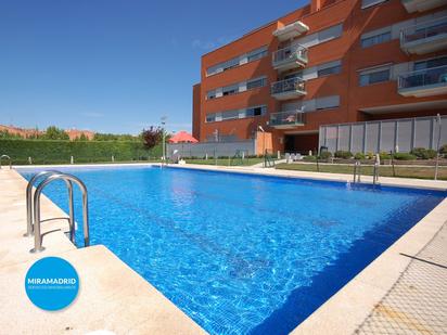 Swimming pool of Attic for sale in Paracuellos de Jarama