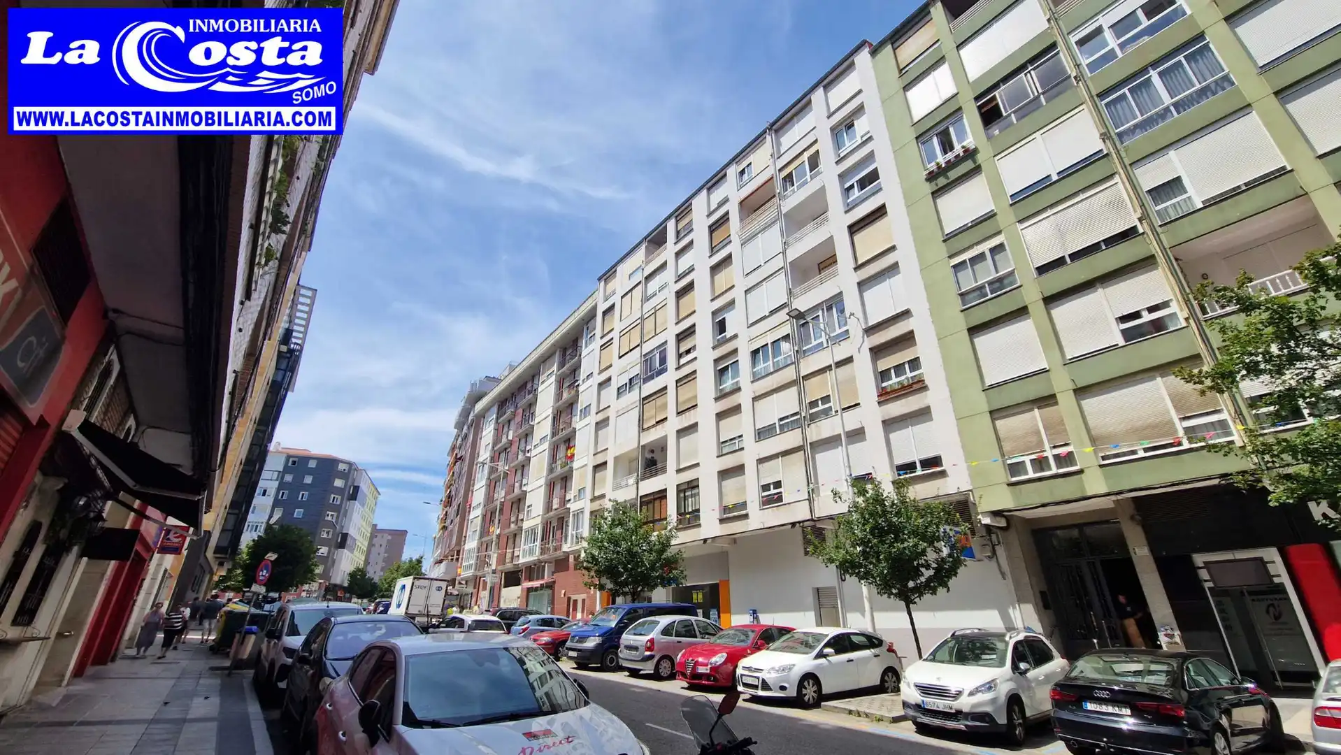 Exterior view of Flat for sale in Santander  with Parquet flooring, Oven and Washing machine