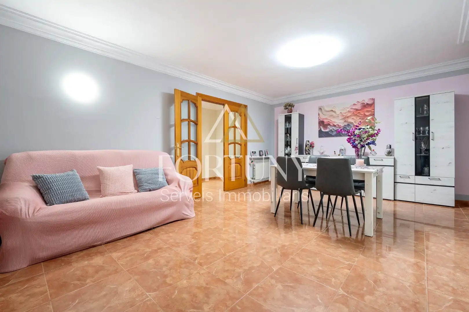 Living room of Flat for sale in Reus  with Air Conditioner, Heating and Balcony