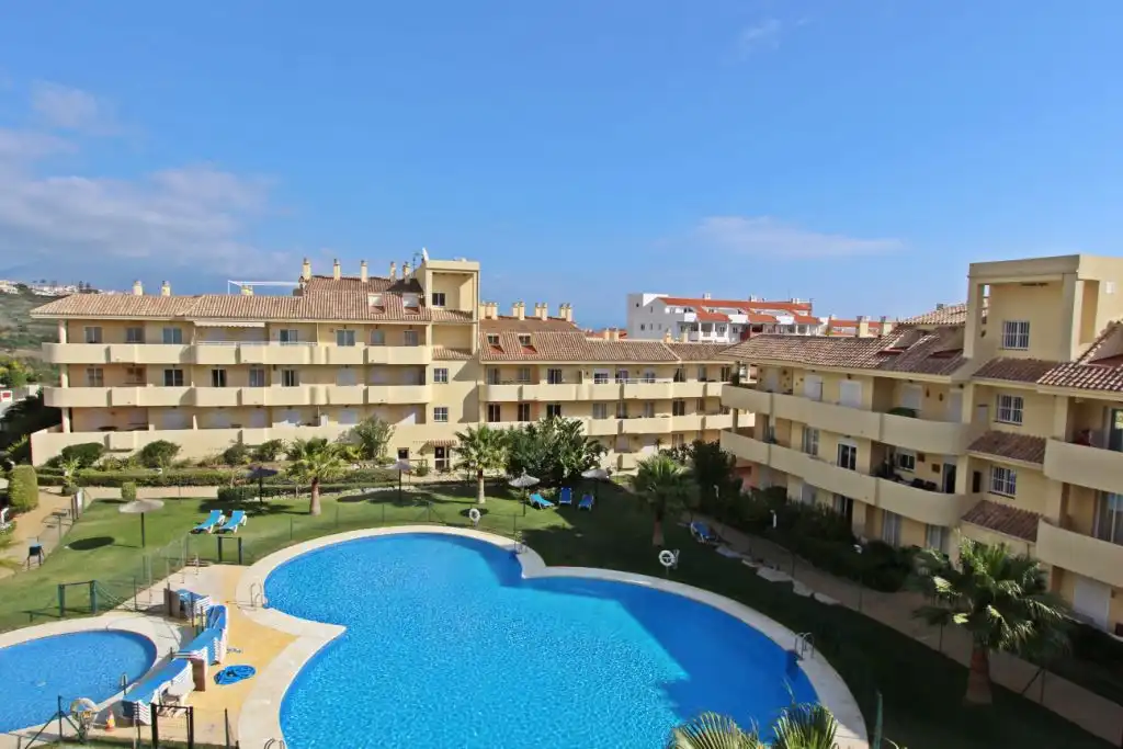 Exterior view of Attic for sale in Manilva  with Air Conditioner, Terrace and Swimming Pool