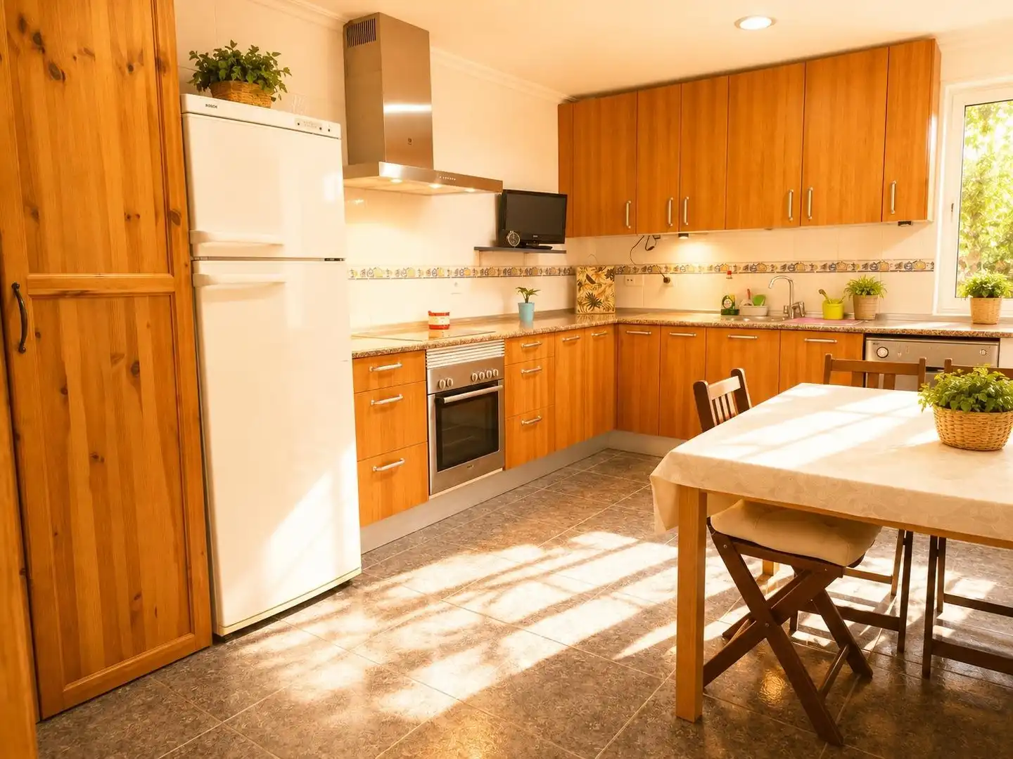 Cocina de Piso en venta en Murcia con Calefacción, Jardín privado y Trastero