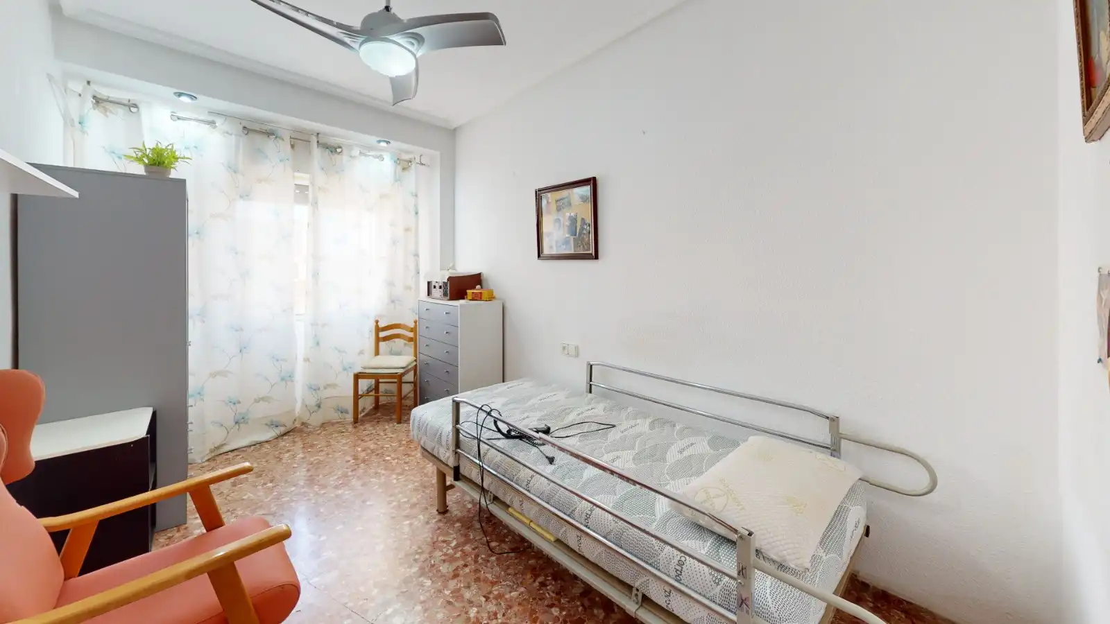 Bedroom of Flat for sale in Elche / Elx  with Air Conditioner, Furnished and Oven