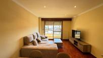 Living room of Flat for sale in Vigo   with Heating, Parquet flooring and Terrace