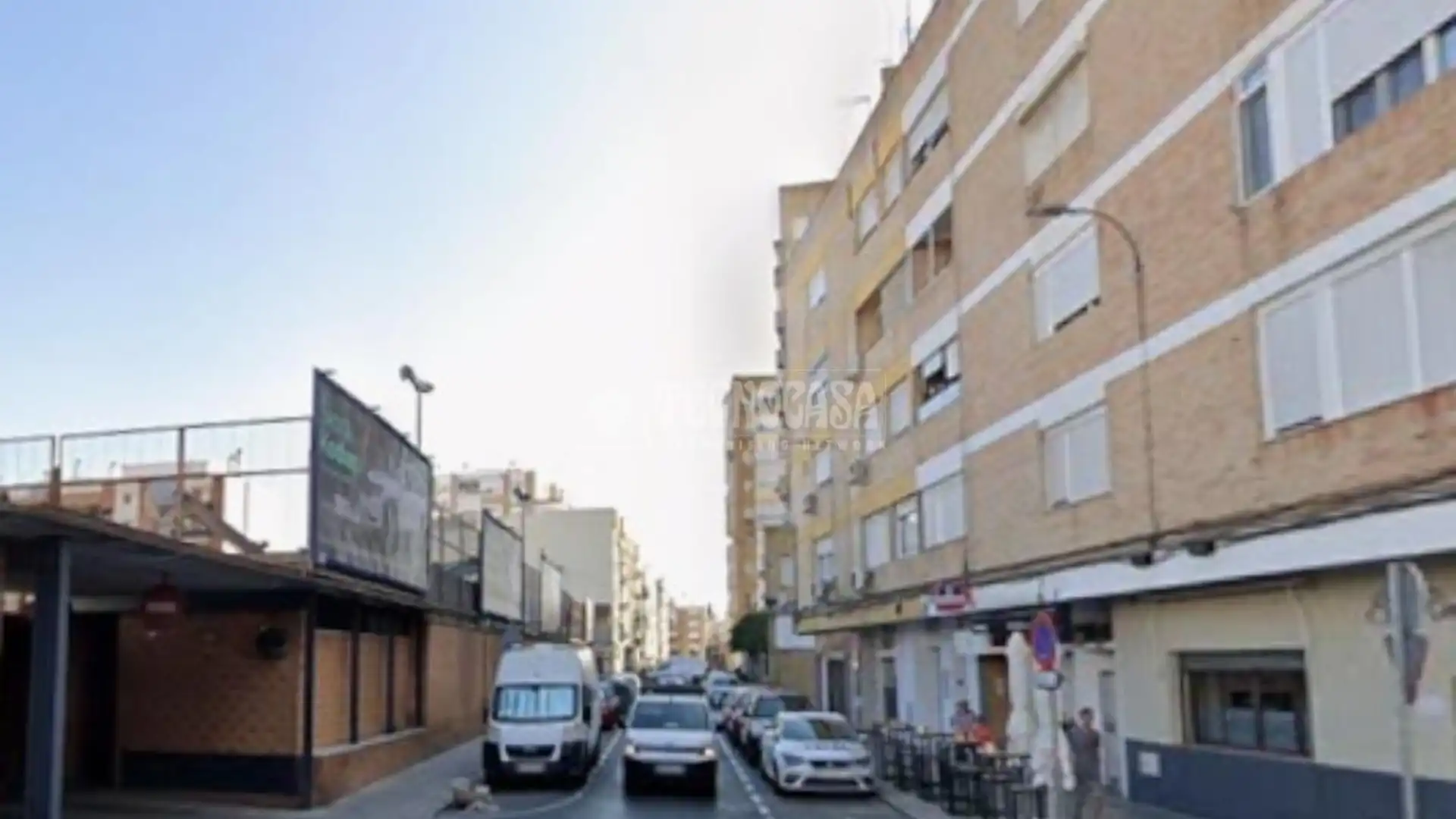 Vista exterior de Piso en venta en  Sevilla Capital con Aire acondicionado