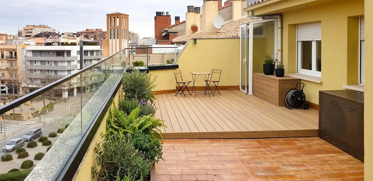 Terrace of Flat for sale in Girona  with Heating and Terrace