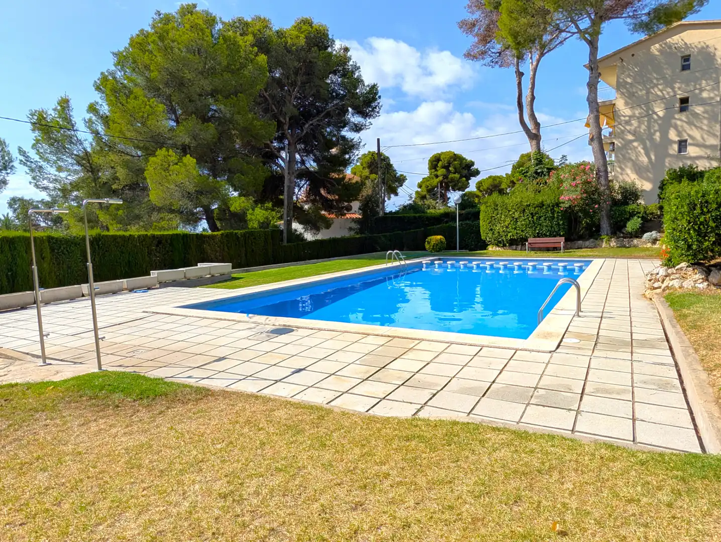 Swimming pool of Apartments for sale in Castell d'Aro, Platja d'Aro i s'Agaró  with Air Conditioner, Heating and Terrace