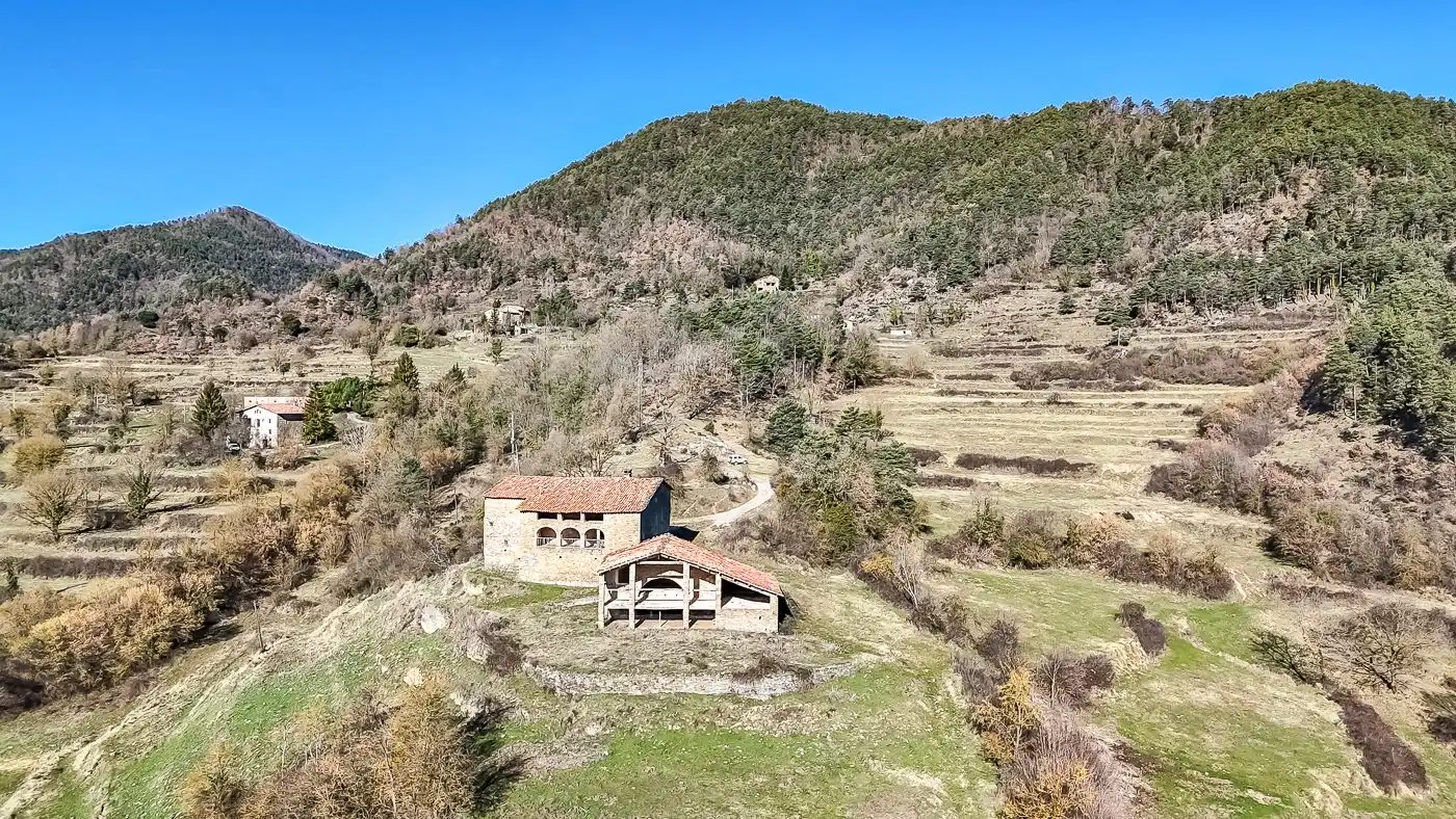 Finca rústica en venta en Les Llosses con Jardín privado