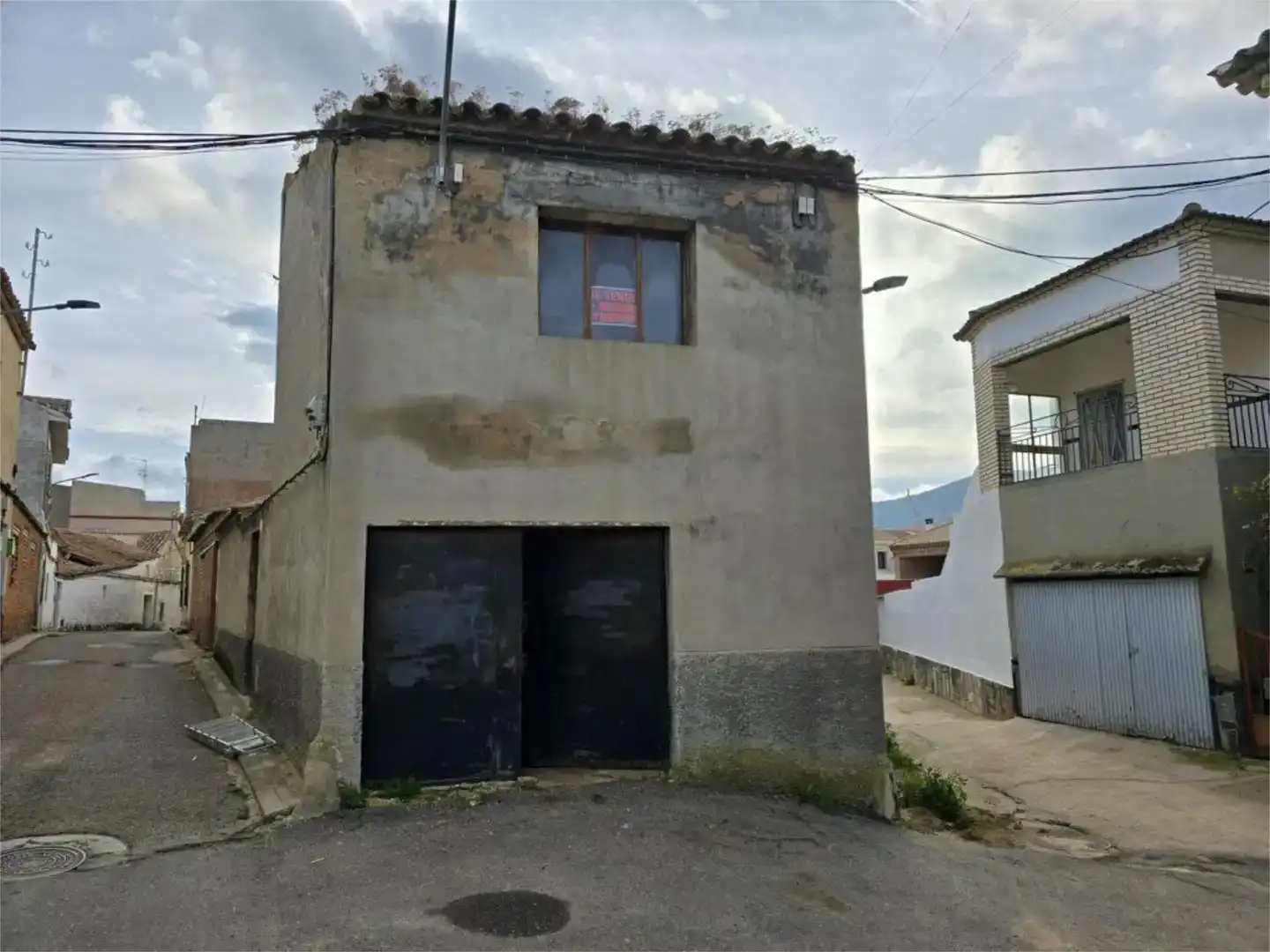 Vista exterior de Planta baja en venta en Navahermosa