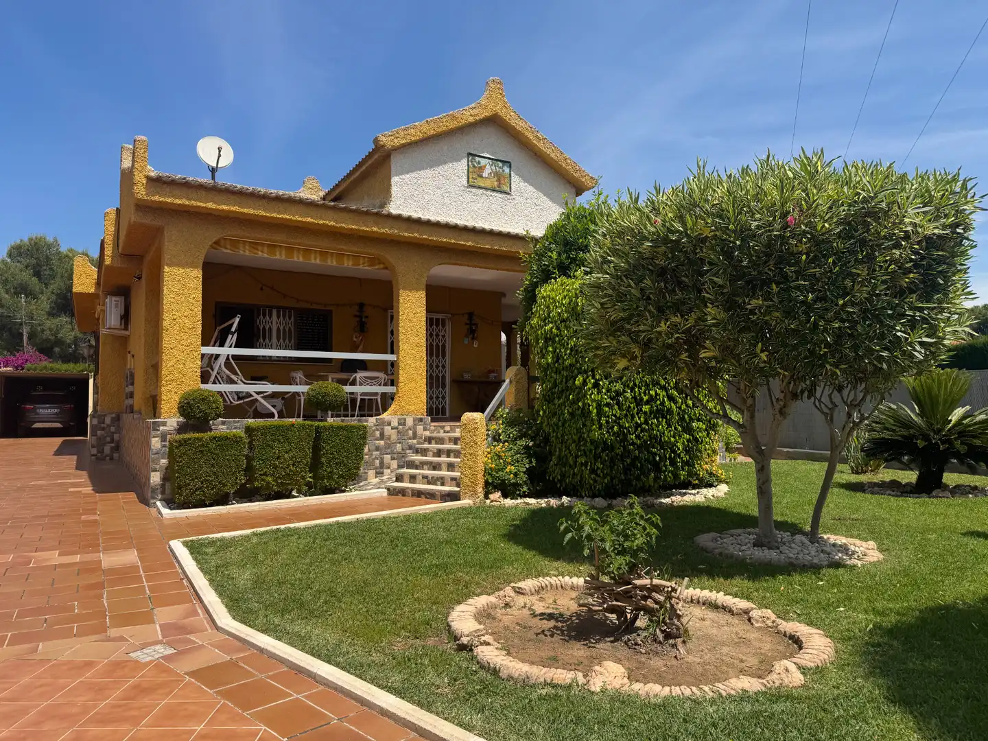 Jardín de Casa o chalet en venta en Moncada con Aire acondicionado, Jardín privado y Terraza