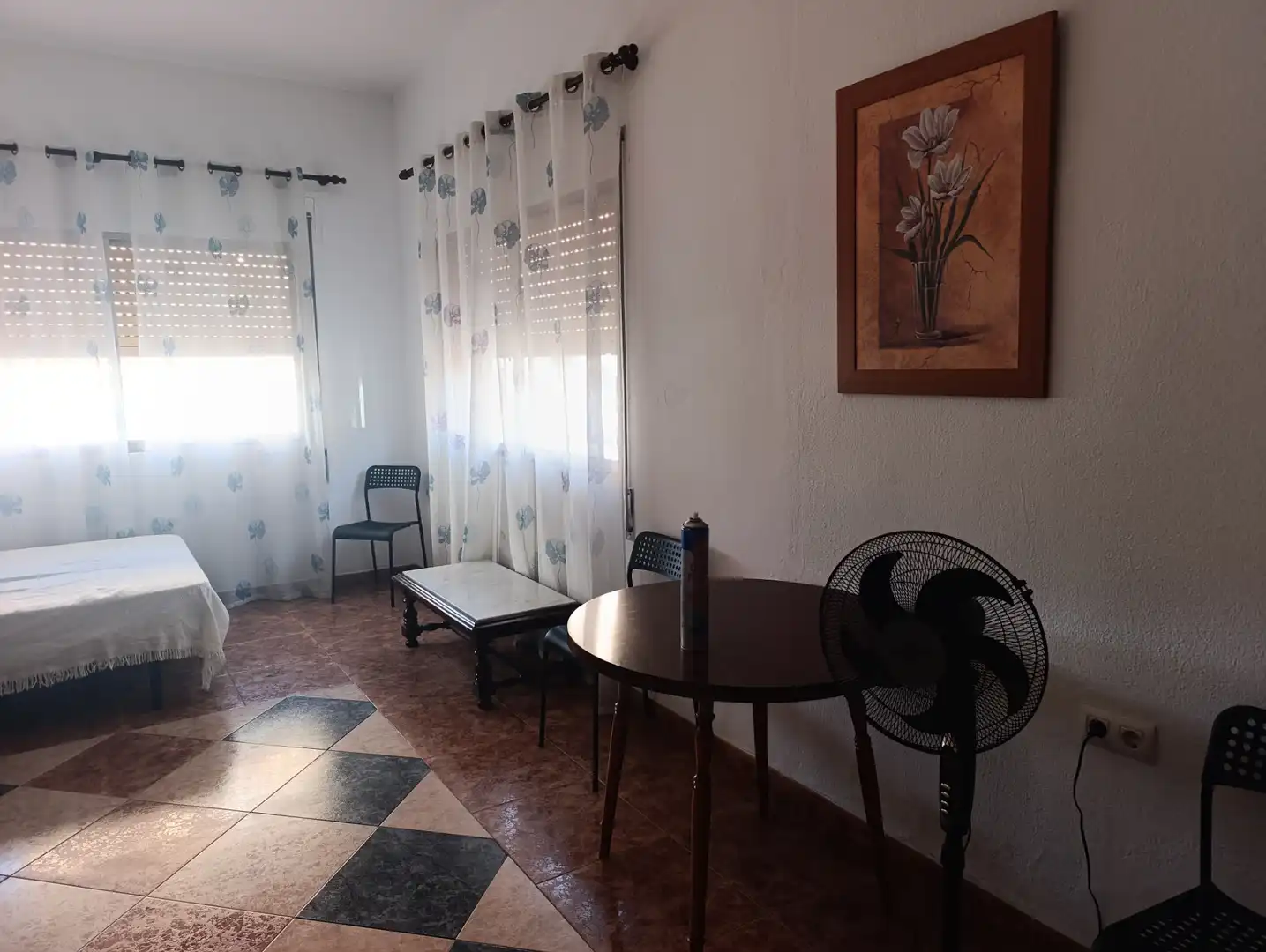 Living room of Study for rent in Málaga  with Furnished and Washing machine