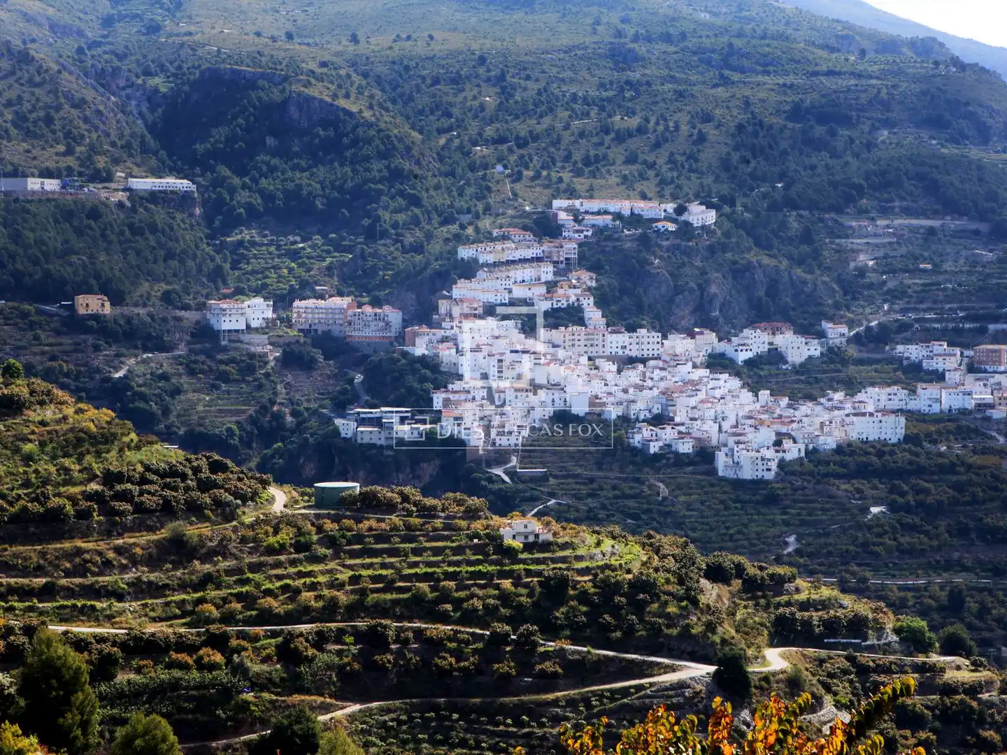 Vista exterior de Finca rústica en venta en Otívar con Aire acondicionado, Jardín privado y Terraza