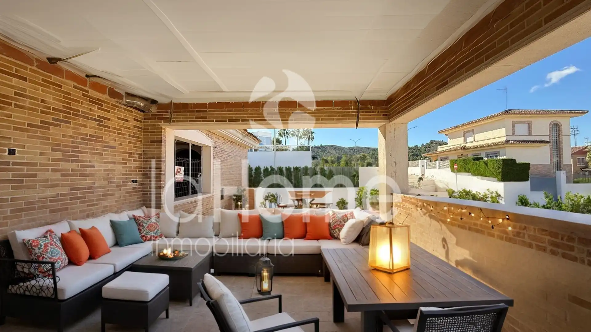 Terrace of Houses for sale in Riba-roja de Túria  with Terrace, Swimming Pool and Balcony