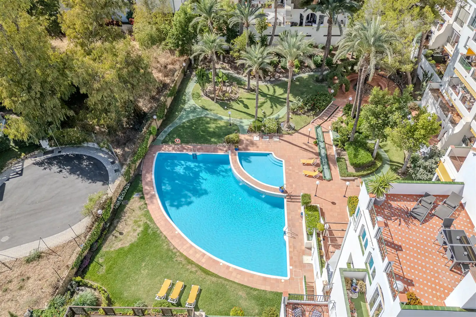 Piscina de Apartament en venda en Estepona
