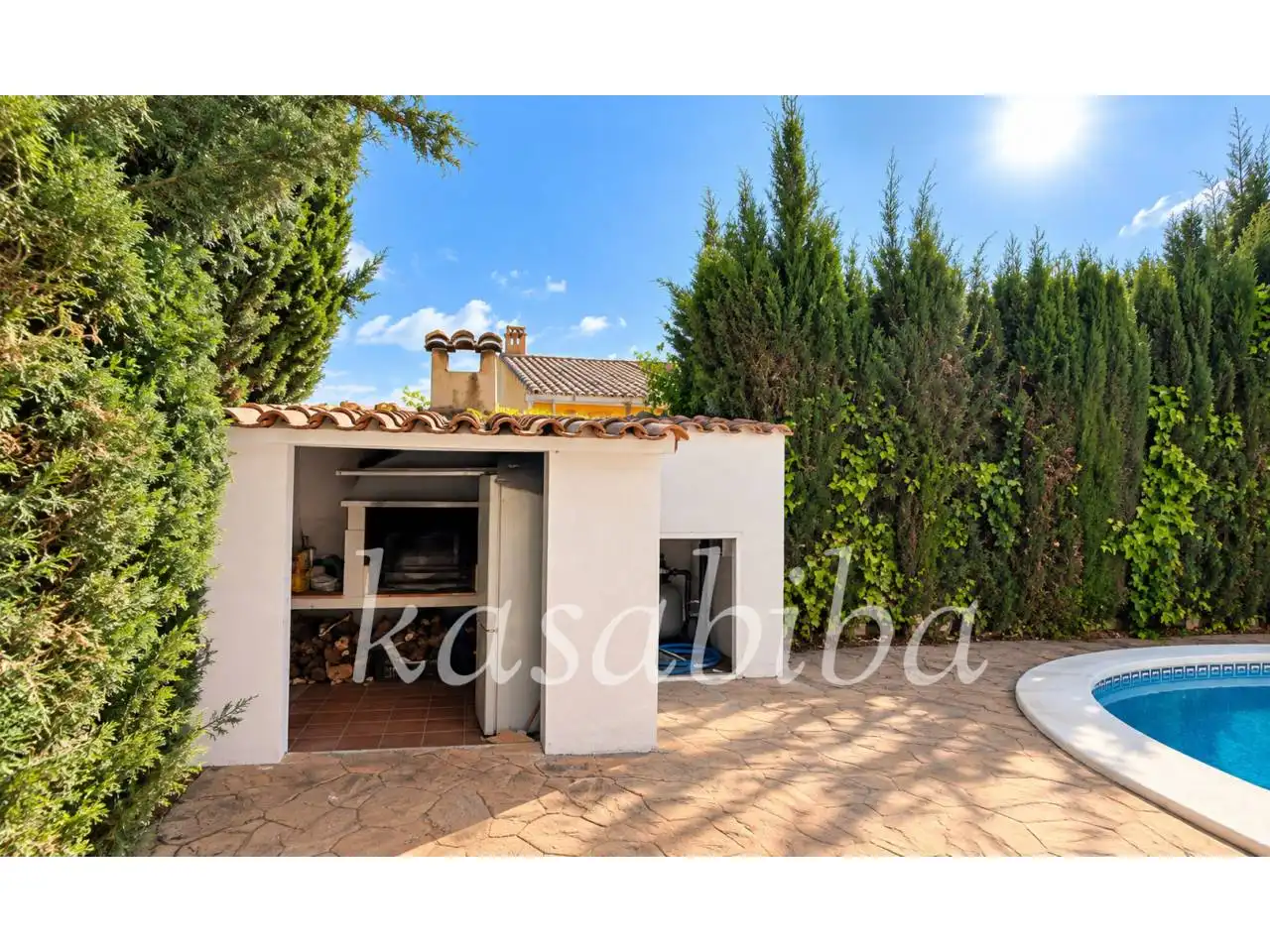 Jardín de Casa o chalet en venta en Chiva con Jardín privado, Terraza y Piscina