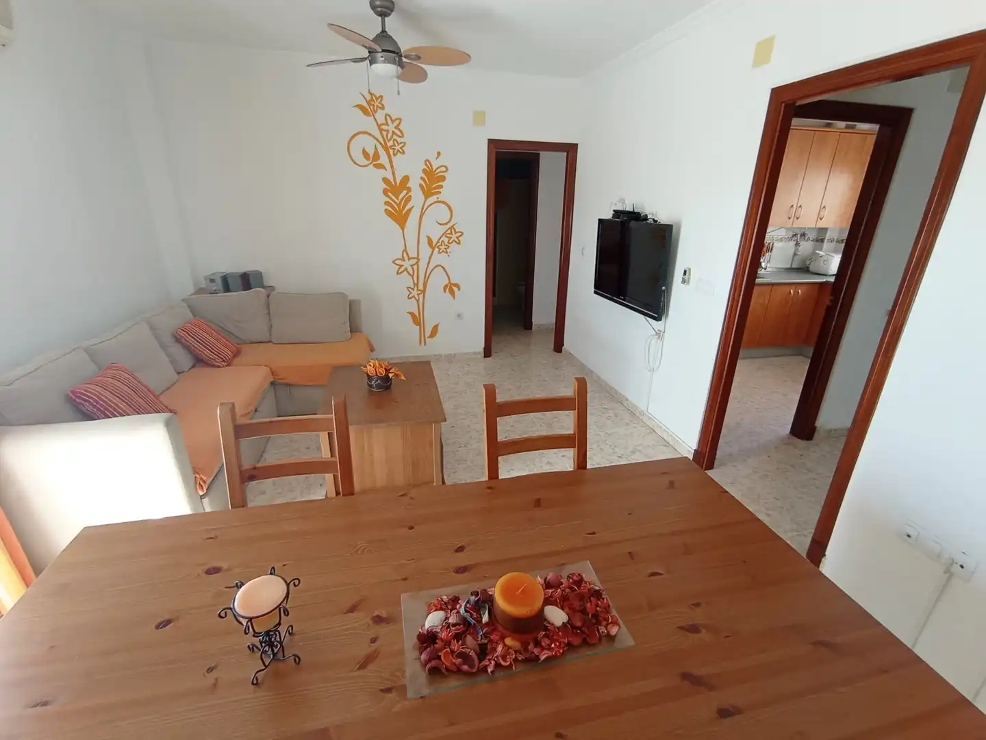 Sala de estar de Piso en venta en Chipiona con Calefacción