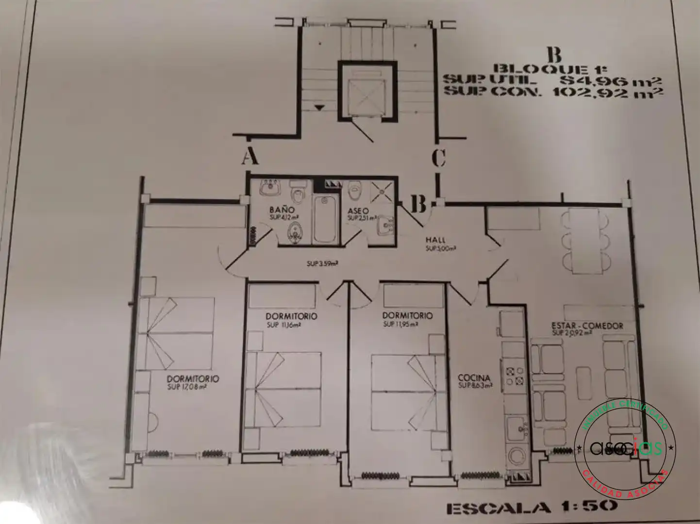 Flat for sale in Este