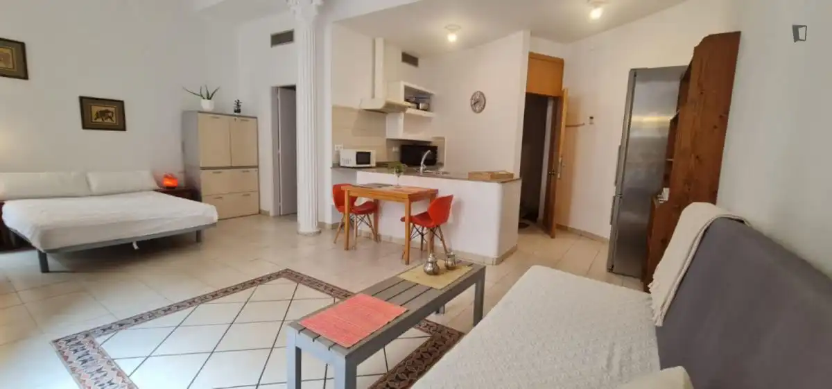 Estudio de alquiler en El Raval