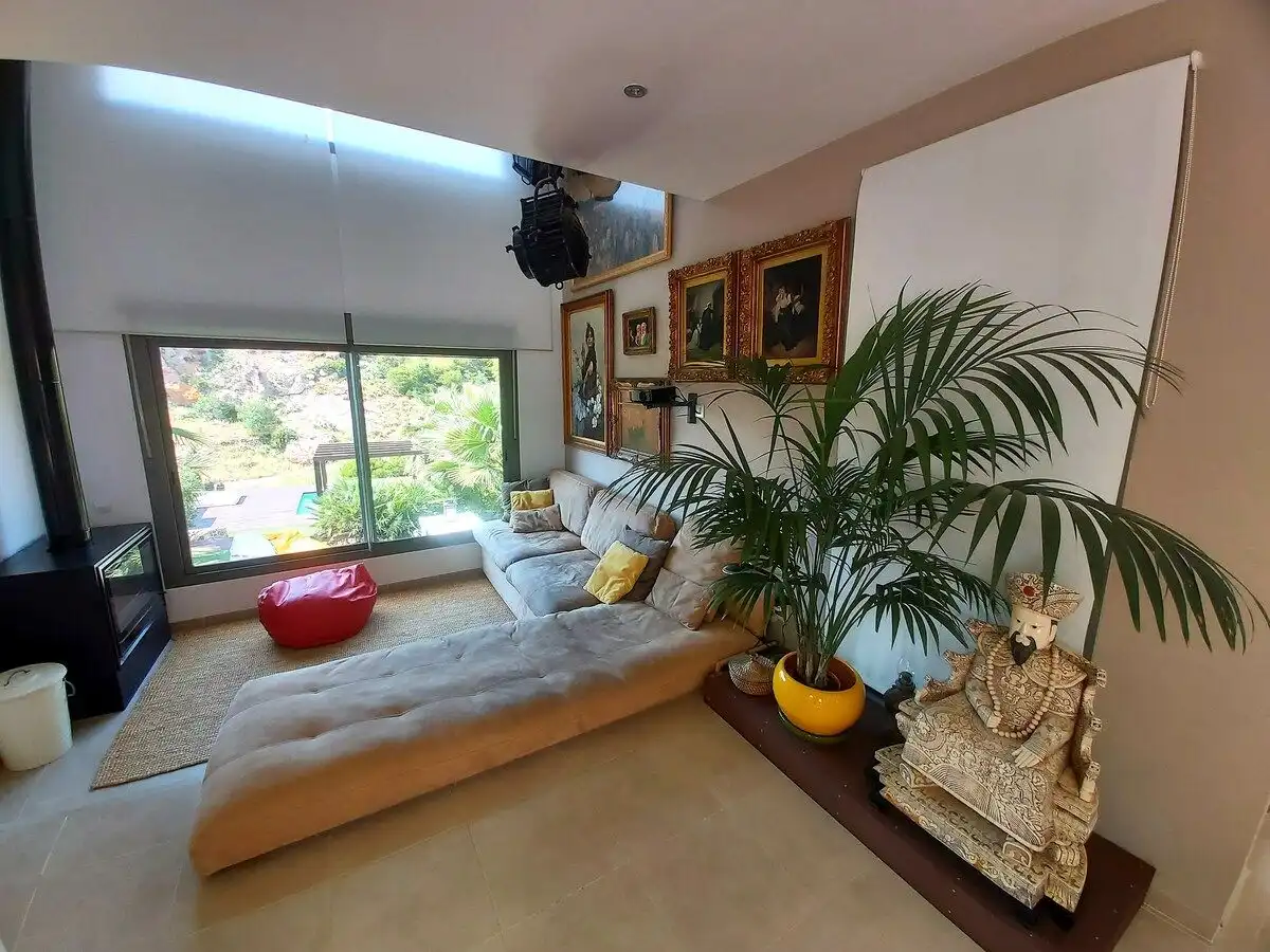 Sala d'estar de Casa o xalet de lloguer en Las Negras