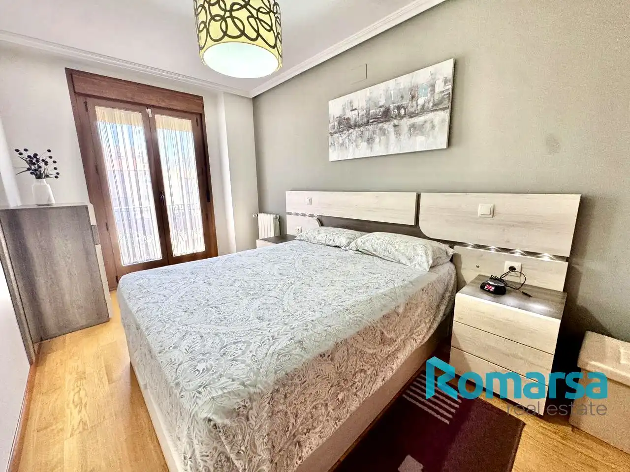 Bedroom of Flat for sale in Ávila  with Heating, Terrace and Furnished