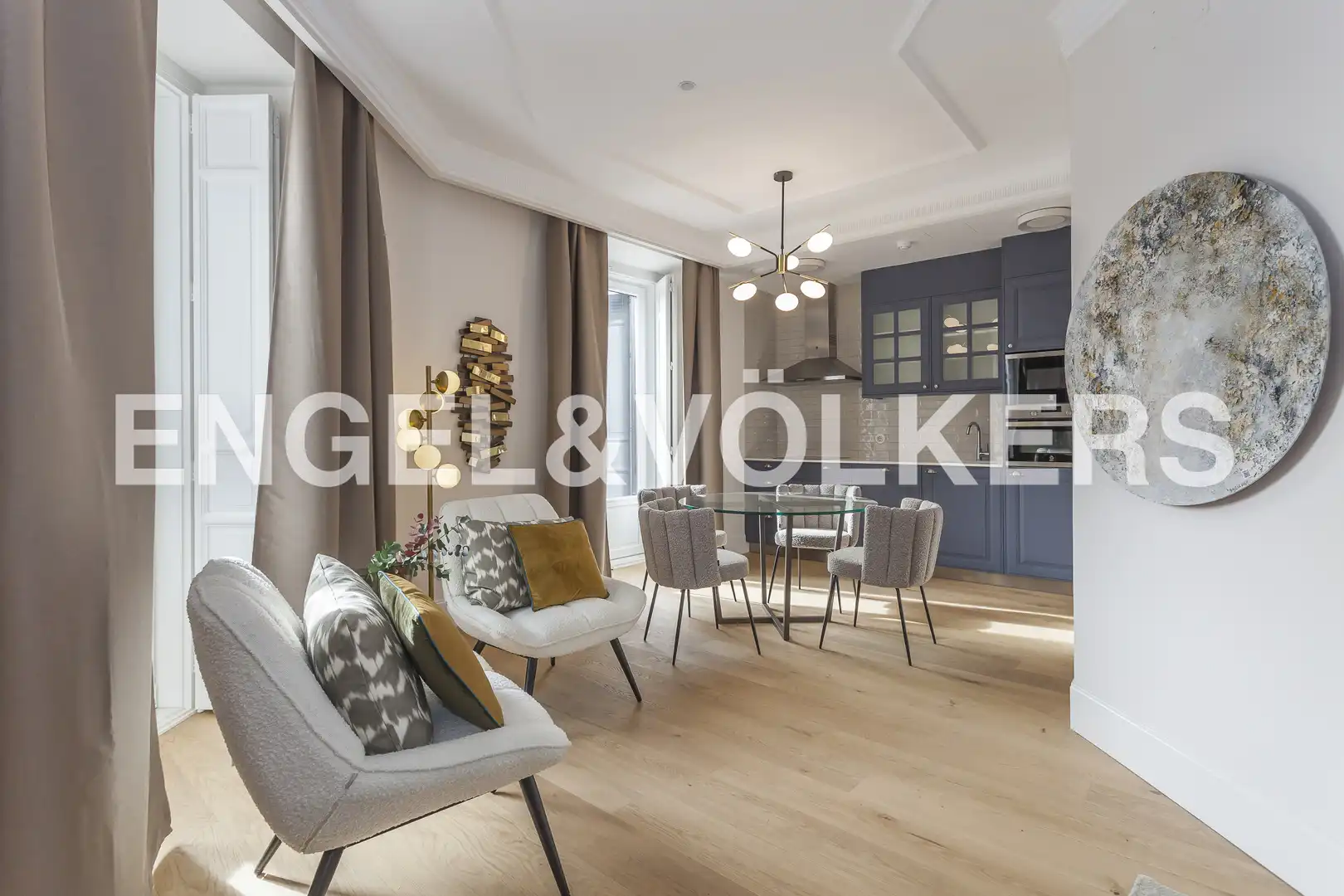 Sala de estar de Piso en venta en Madrid con Aire acondicionado, Calefacción y Amueblado