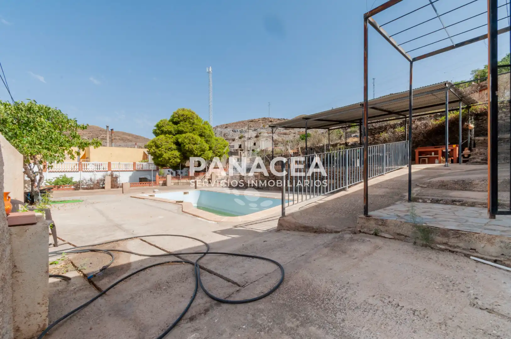Exterior view of Houses for sale in Gérgal  with Private garden, Terrace and Swimming Pool