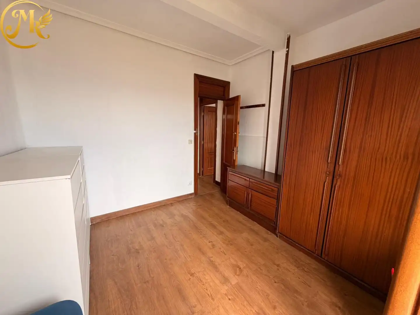 Bedroom of Flat for sale in Santander  with Private garden, Parquet flooring and Terrace
