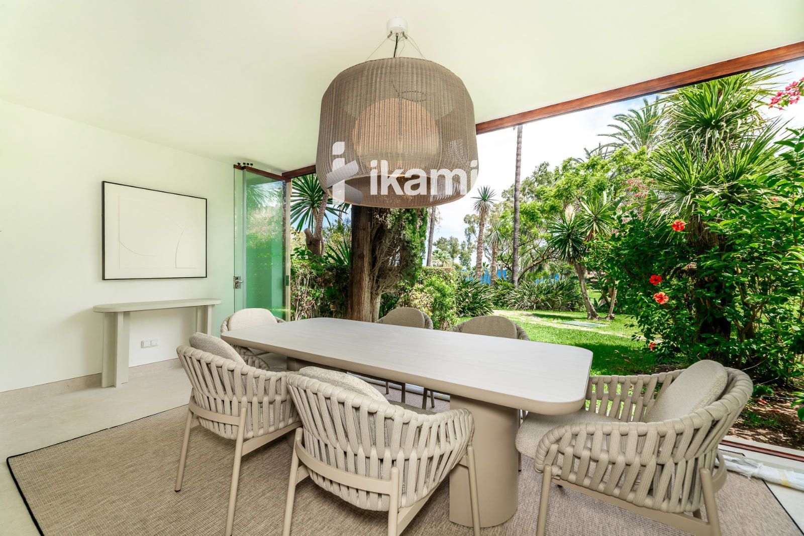 Garden of Single-family semi-detached for sale in Estepona  with Air Conditioner, Terrace and Swimming Pool