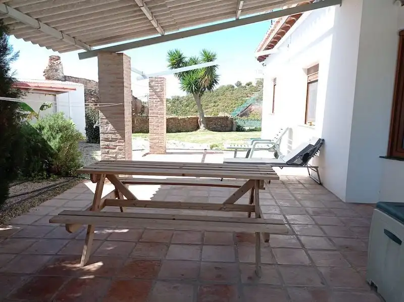 Terraza de Finca rústica en venta en Vélez-Málaga con Aire acondicionado y Amueblado