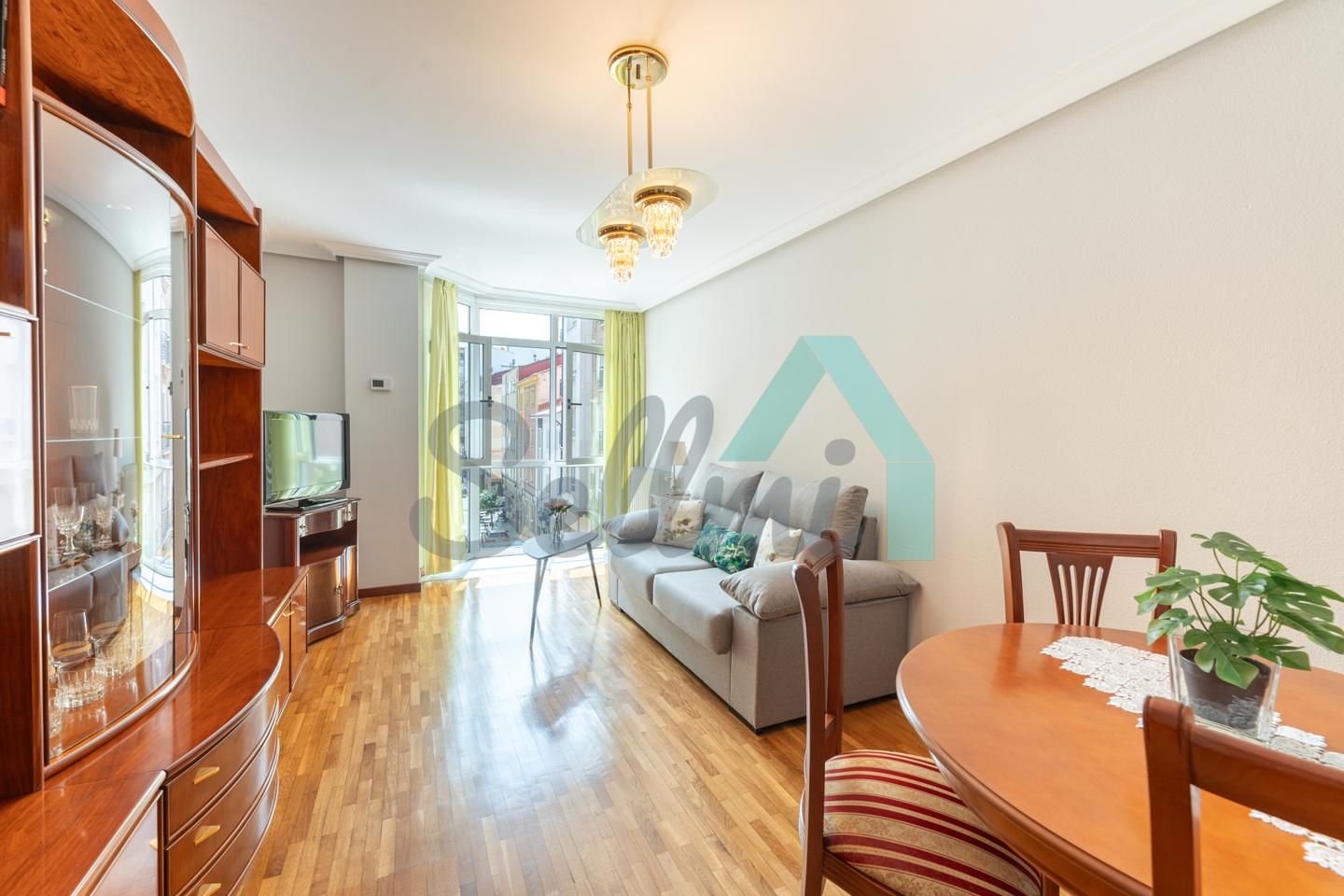 Exterior view of Flat to rent in Oviedo   with Heating, Parquet flooring and Furnished