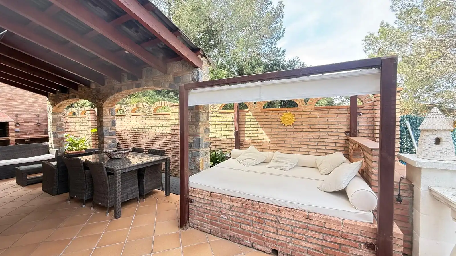 Terraza de Casa o chalet en venta en Begur con Aire acondicionado, Calefacción y Jardín privado