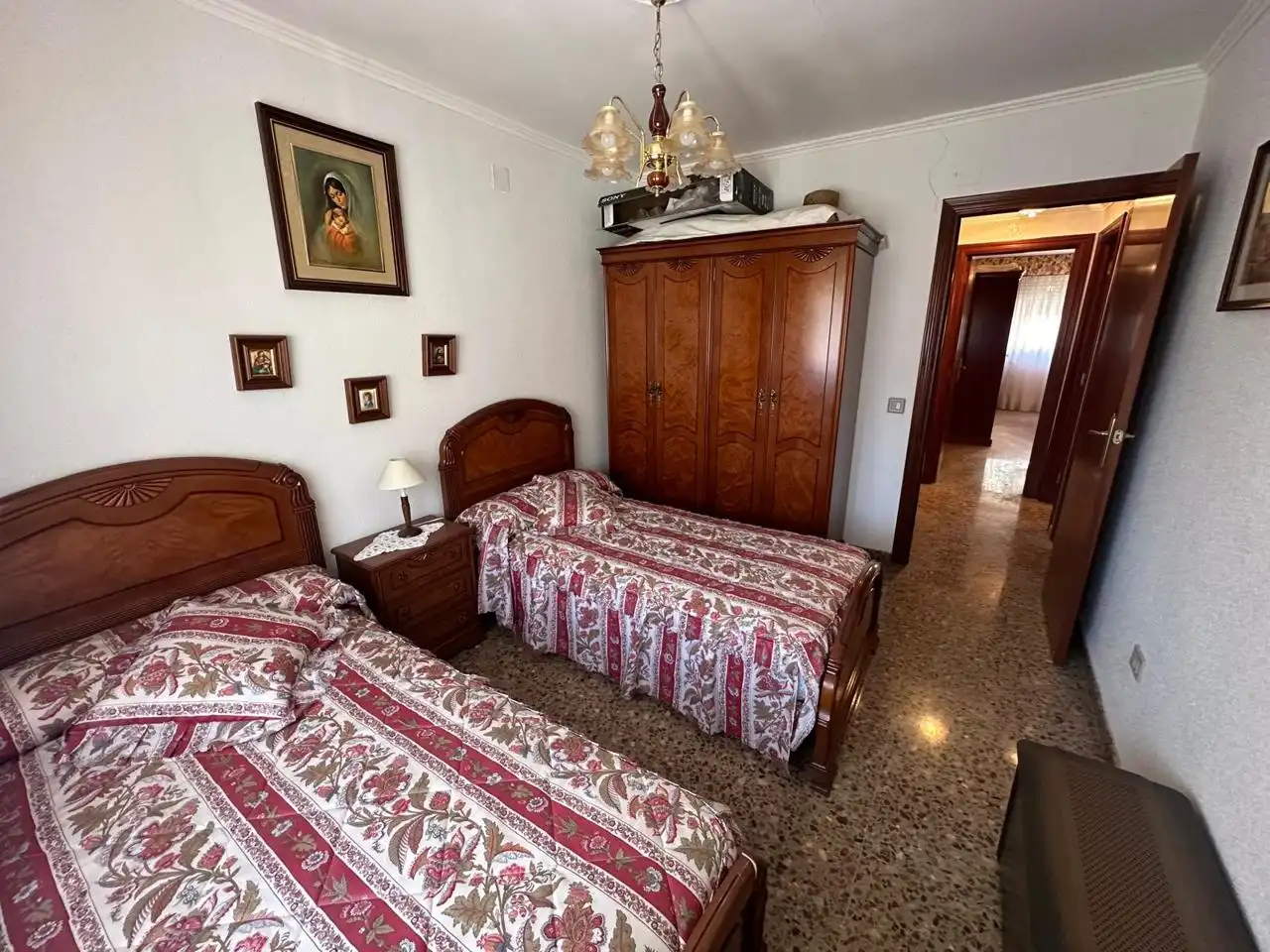 Schlafzimmer von Wohnung zum Verkauf in Alhama de Aragón mit Heizung, Abstellraum und Balkon
