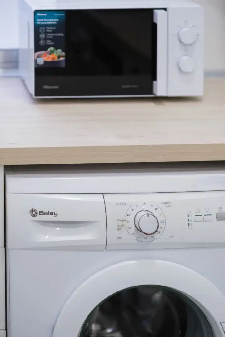 Kitchen of Flat for rent in Zaragoza  with Air Conditioner and Furnished