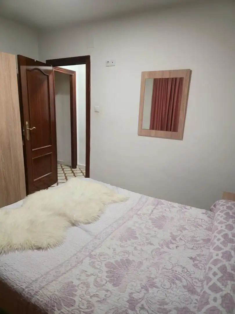 Bedroom of Flat for sale in Granada  with Terrace, Furnished and Balcony