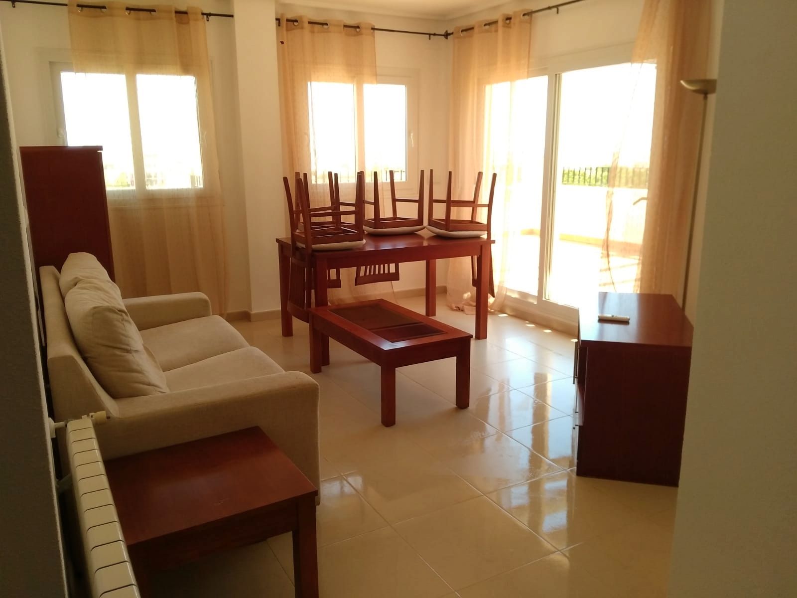 Living room of Flat to rent in  Murcia Capital  with Oven, Washing machine and Balcony