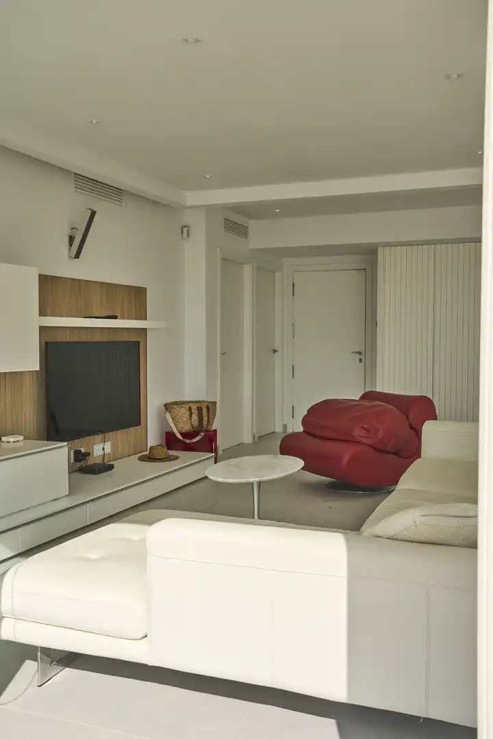 Sala d'estar de Pis en venda en Eivissa amb Aire condicionat i Jardí privat