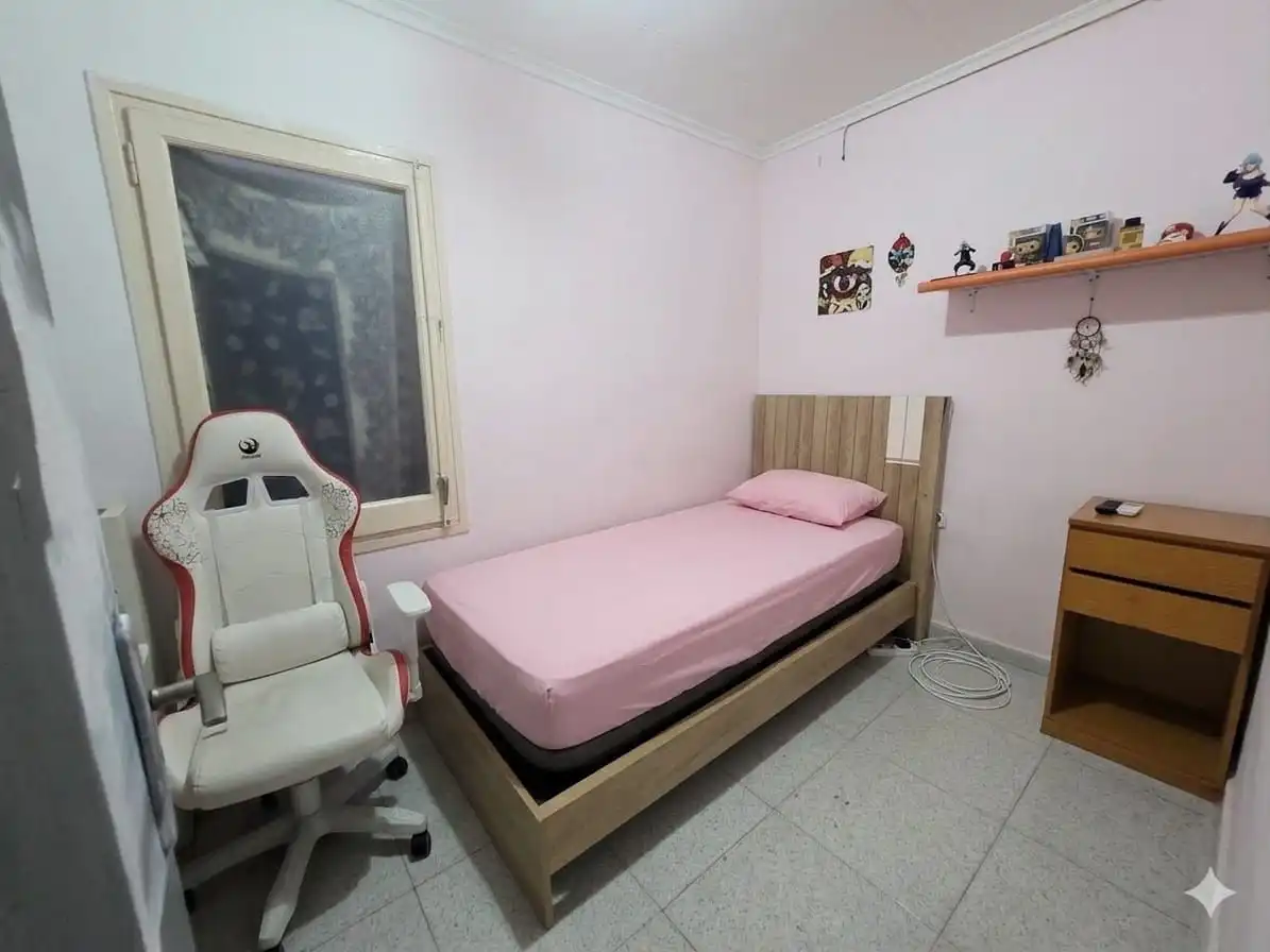 Schlafzimmer von Erdgeschoss zum Verkauf in Mollet del Vallès mit Klimaanlage, Heizung und Terrasse