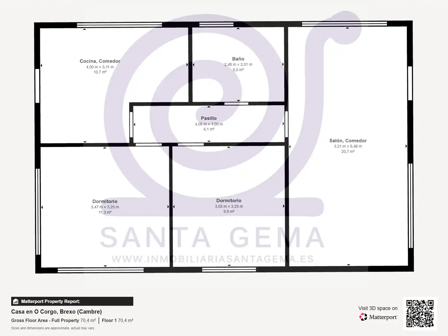 Casa o chalet en venta en Cambre  con Jardín privado, Trastero y Amueblado