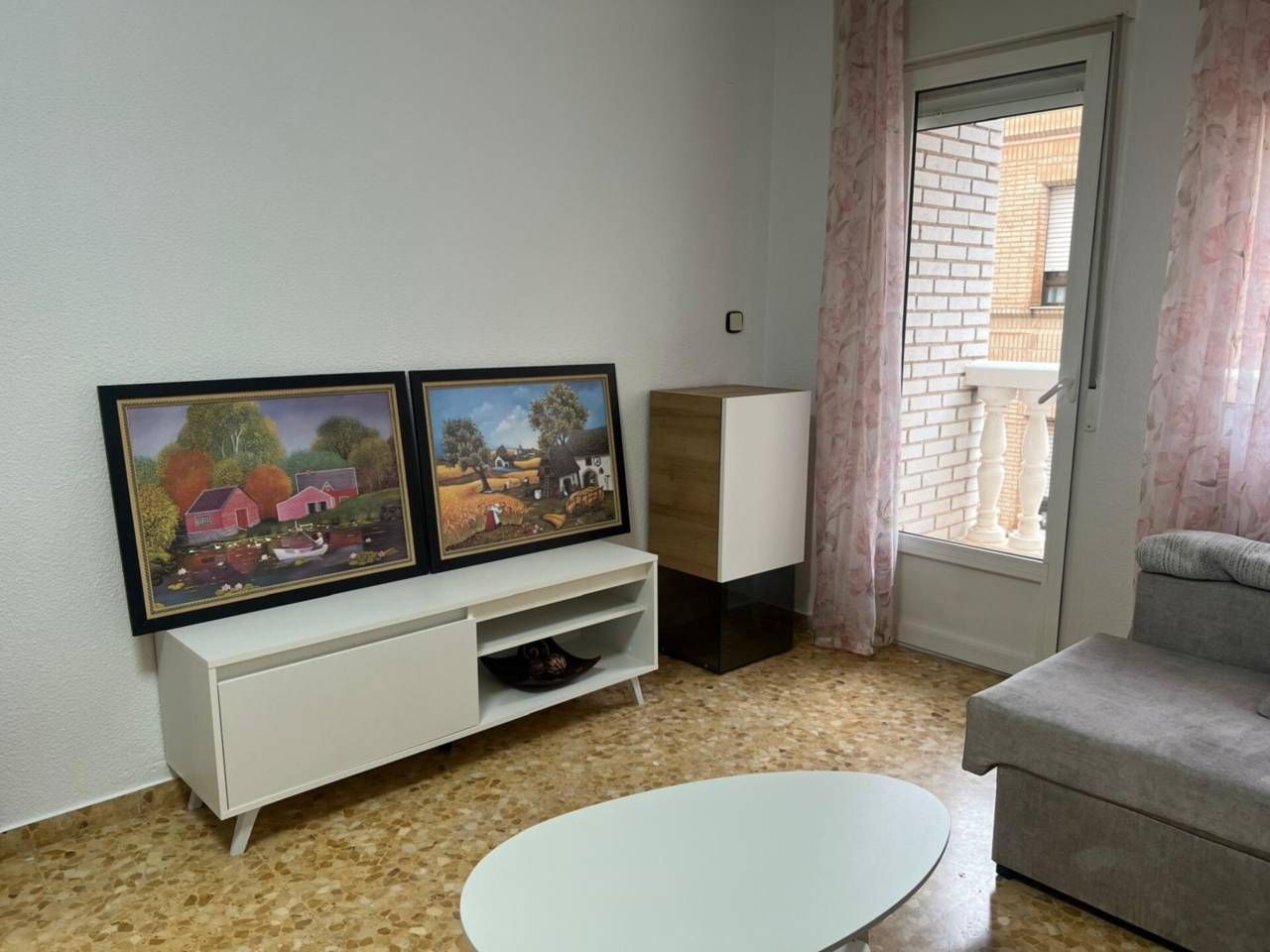 Living room of Flat for sale in Petrer  with Furnished and Balcony