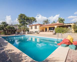 Swimming pool of House or chalet for sale in Elche / Elx  with Heating, Private garden and Terrace