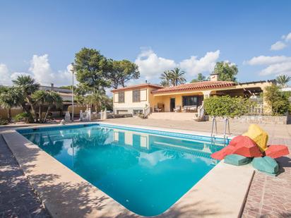 Piscina de Casa o xalet en venda en Elche / Elx amb Calefacció, Jardí privat i Terrassa