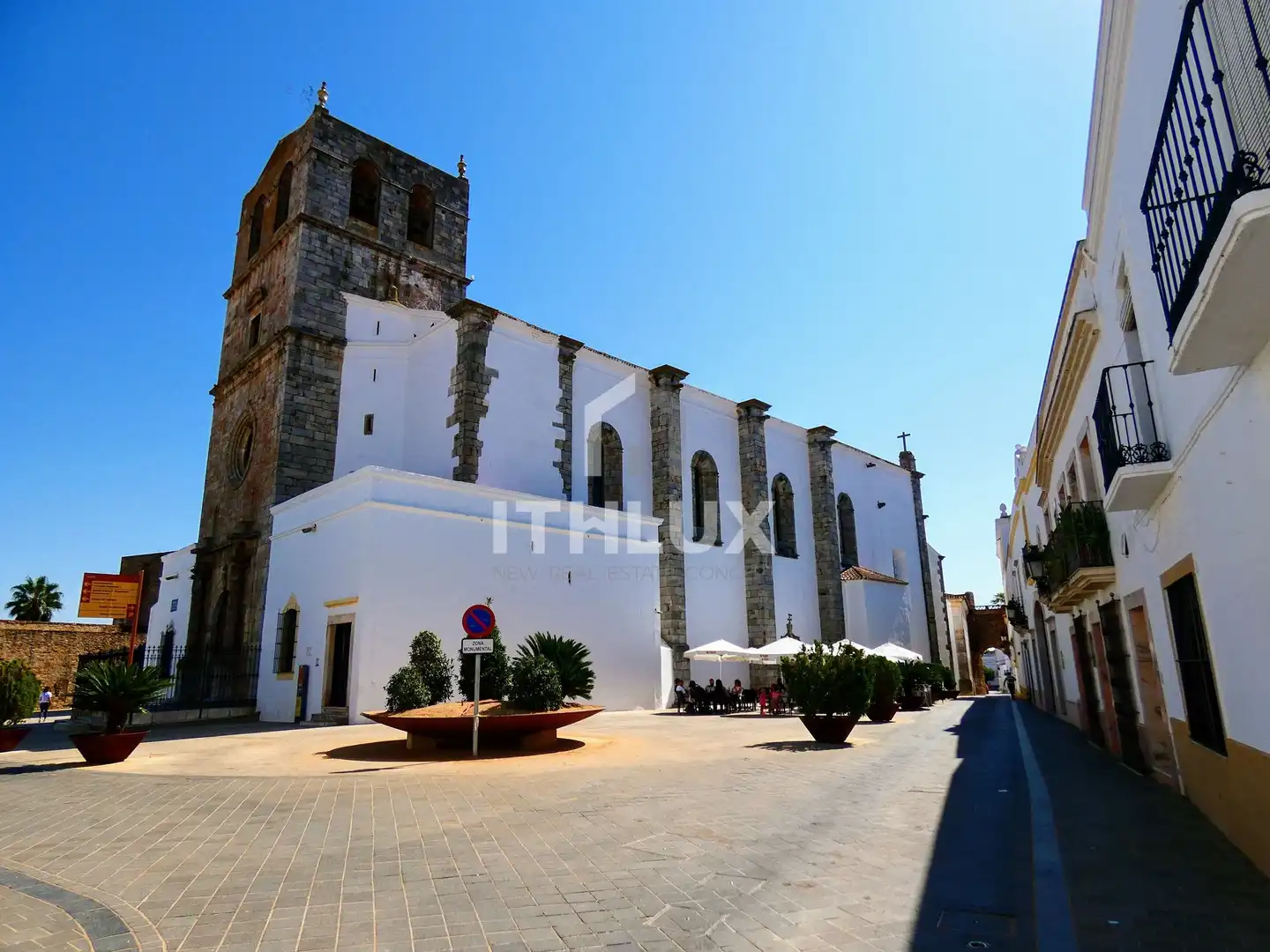 Exterior view of Flat for sale in Olivenza  with Air Conditioner and Balcony