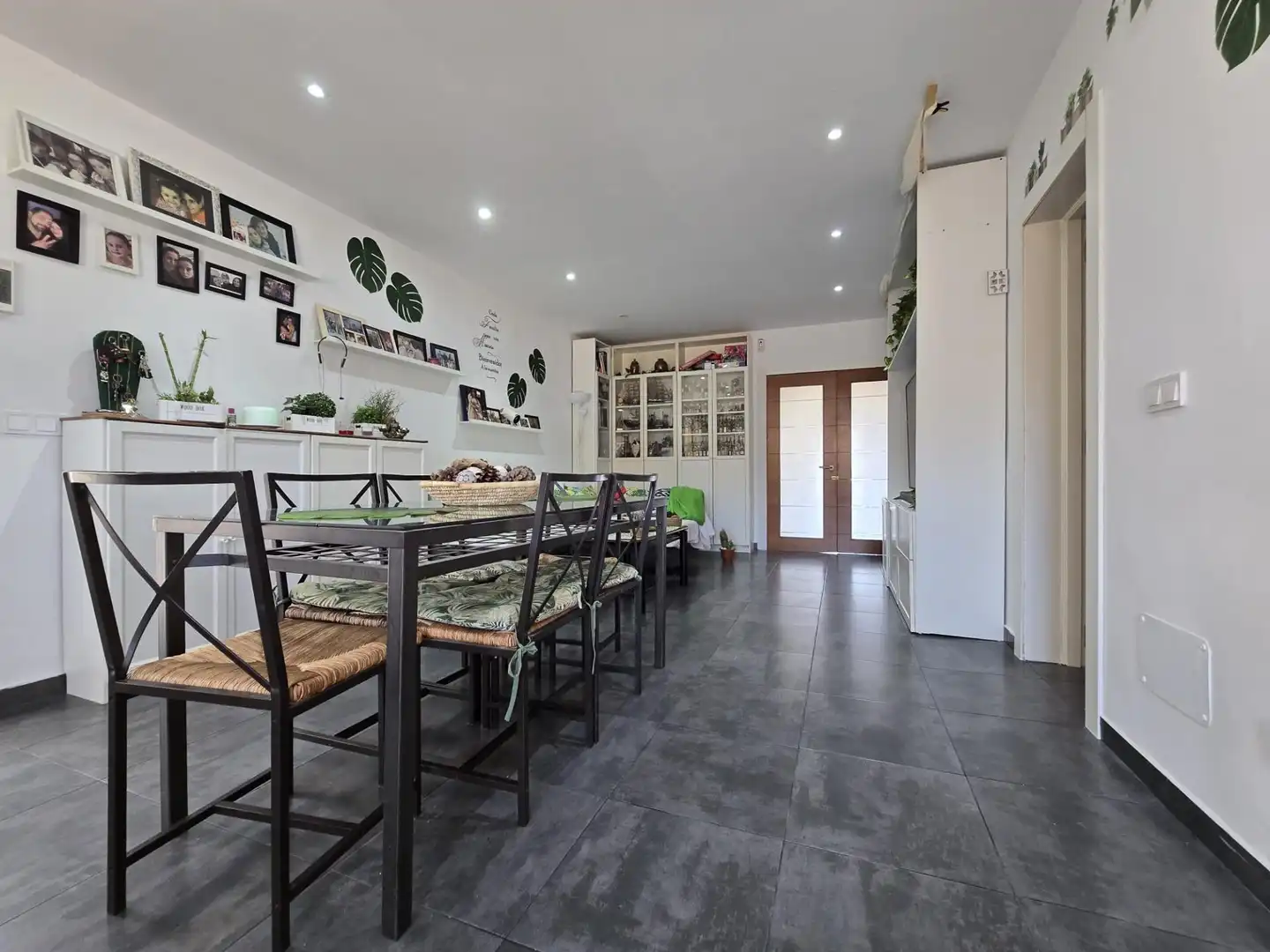 Dining room of Houses for sale in Llucmajor  with Air Conditioner, Private garden and Storage room