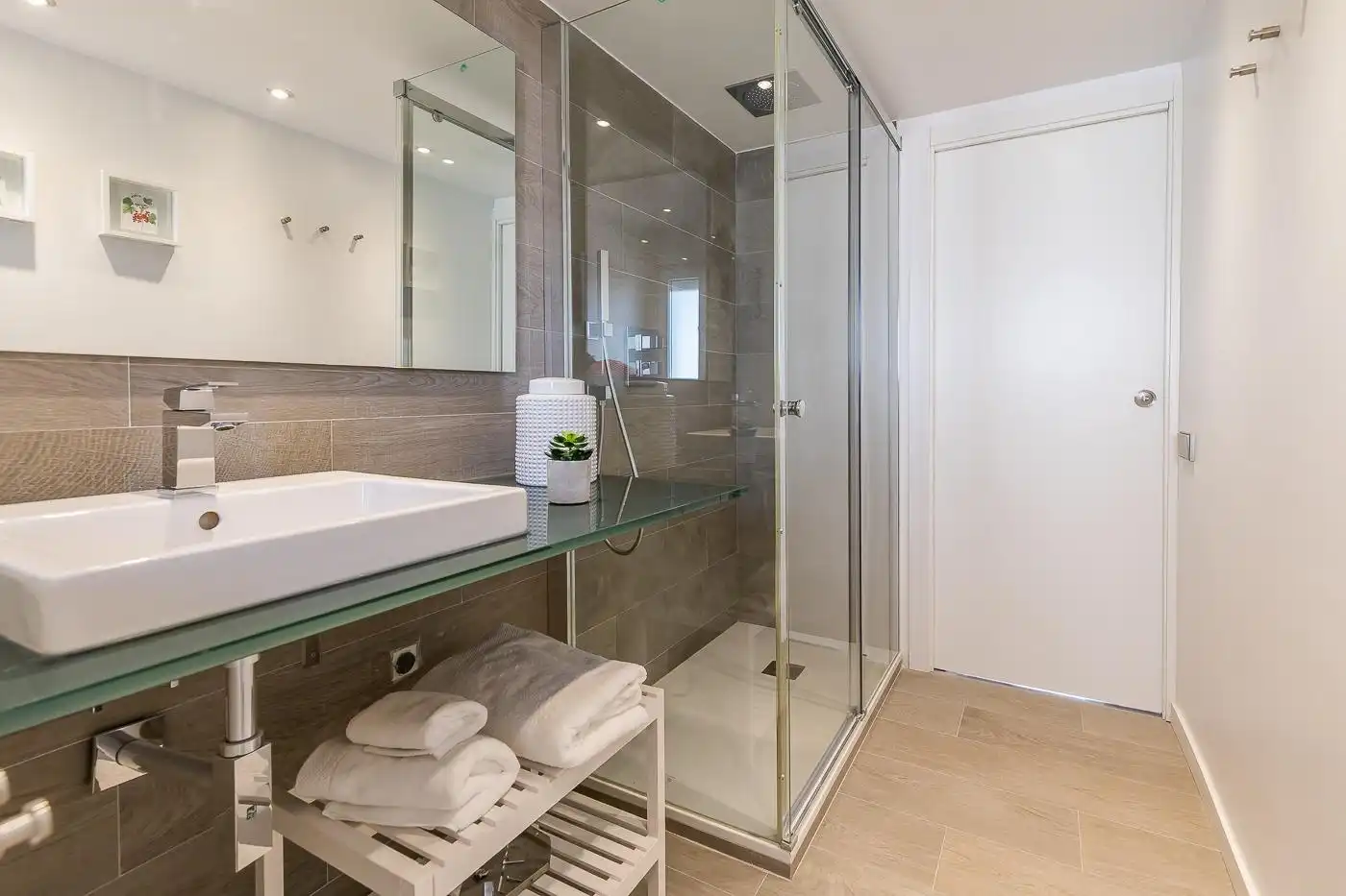 Baño de Piso de alquiler en Madrid con Aire acondicionado, Calefacción y Terraza