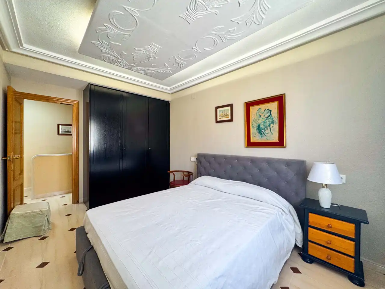 Dormitori de Casa adosada en venda en Torrevieja amb Aire condicionat, Calefacció i Jardí privat