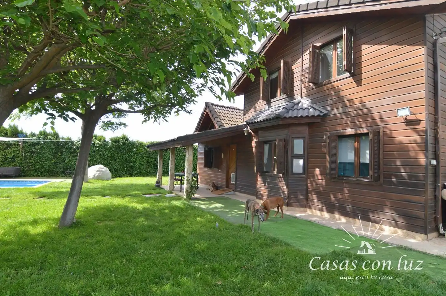 Jardín de Casa o chalet en venta en Zaragoza con Aire acondicionado, Calefacción y Jardín privado