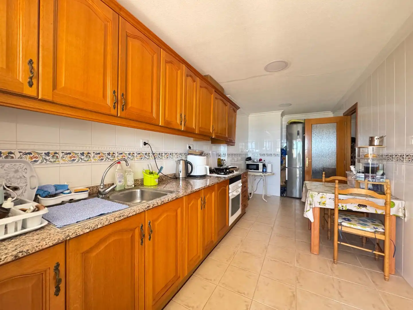 Kitchen of Ground floor for sale in El Campello  with Air Conditioner, Private garden and Community pool